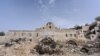 Kështjella Barquq në Han Junis, në jug të Rripit të Gazës, pasi u rrënua gjatë luftës mes Izraelit dhe Hamasit, 22 prill.