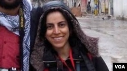 VOA freelance reporter Khajijan Farqin was detained in Diyarbakir on November 26.