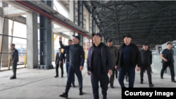 Президент Жапаровдун жаңы Ош базары курулуп жаткан аймакка барган учуру. 10-май, 2026-жыл 