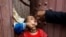 A girl receives the polio vaccine in a low-income neighborhood of Karachi on July 20. Pakistan, along with Afghanistan, has the world's only remaining cases.