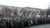 Ukraine -- Activists mourn Holodomor victims, Cherkasy, 23Nov2013