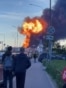 Ukrainian Drones Hit St. Petersburg Oil Terminal Ahead Of Putin's Economic Forum video grab 2