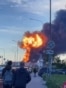 Ukrainian Drones Hit St. Petersburg Oil Terminal Ahead Of Putin's Economic Forum video grab 2
