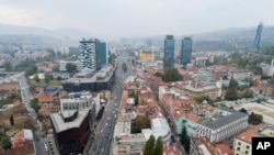 Sarajevo, capitala Bosniei-Herțegovina, 12 octombrie 2022.