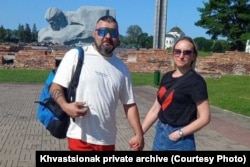 Сяргей і Алена ў Берасьці