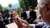 Președintele ucrainean Volodimir Zelenski de vorbă cu premierul canadian Mark Carney și alți lideri la summit-ul G7 găzduit de Canada, pe 16-17 iunie 