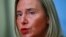 EU foreign policy chief Federica Mogherini 