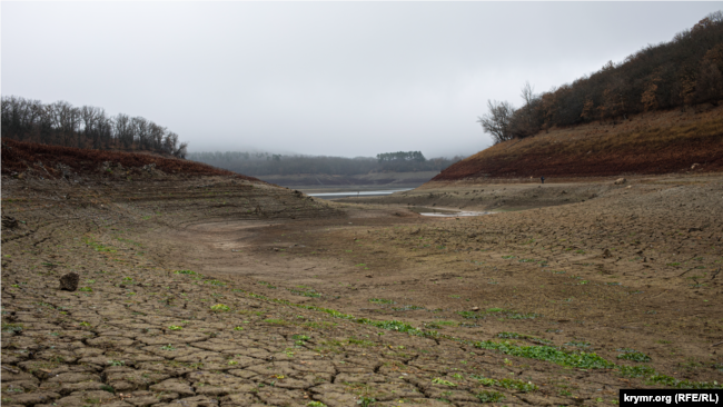 Крим, Сімферополь, Партизанське водосховище, 2020 рік