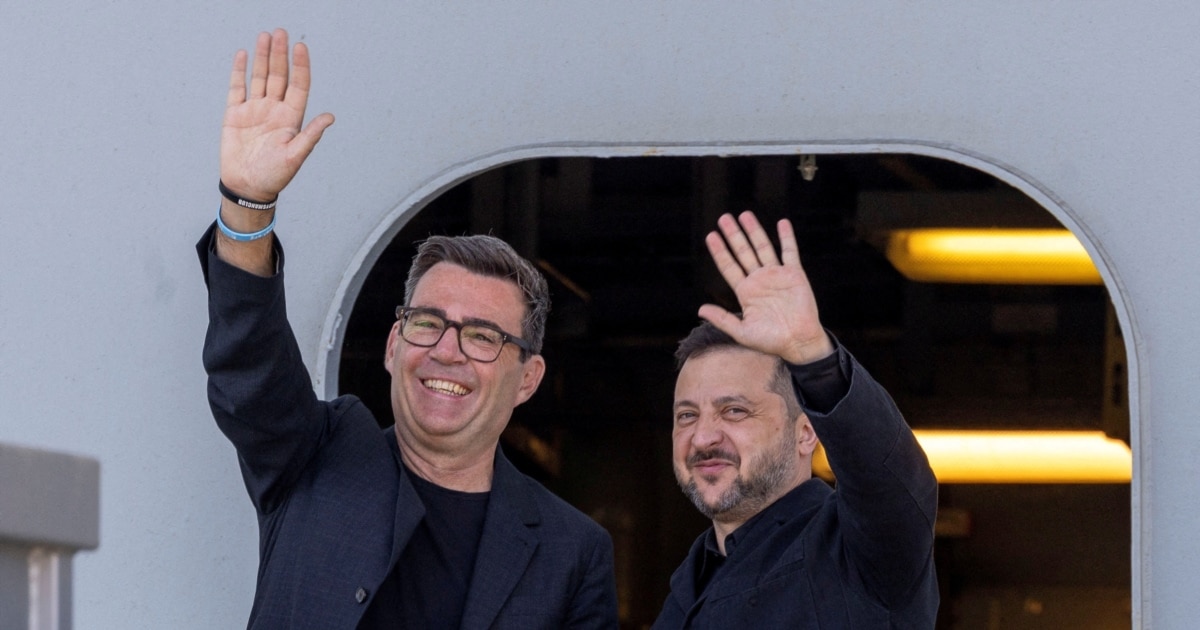 Zelenskyy Becomes First Foreign Visitor For New British PM Burnham