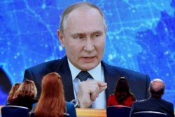 Президент России Владимир Путин отвечает на вопросы журналистов по видеосвязи в рамках ежегодной пресс-конференции, 17 декабря 2020 года