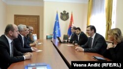 Sastanak predstavnika antivladajućih snaga Crne Gore sa premijerom Vučićem prvi je nakon navodnog pokušaja državnog udara u Crnoj Gori