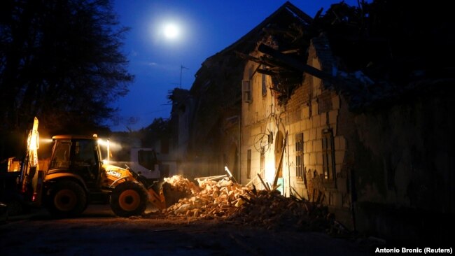 Slike Hrvatske nakon zemljotresa
