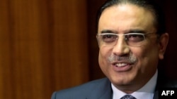 Pakistani President Asif Ali Zardari