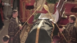 Кортеж із тілом кардинала Любомира Гузара прибув до Львова (відео)