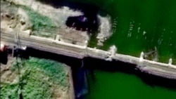 Наслідки після чергового удару по Чонгарському залізничному мості. Серпень 2026 року 