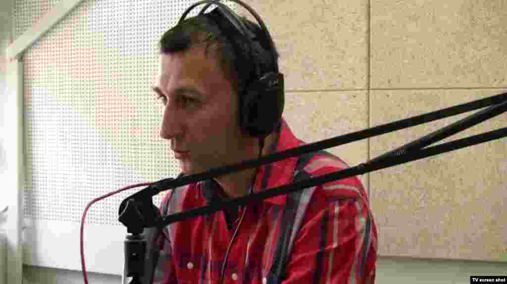 Jutranja emisija RSE, Miloš Teodorović, Beograd, 2013. 