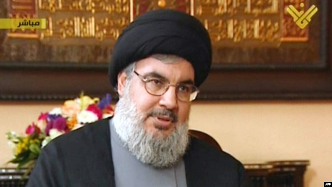 “We are part of the battle waged to confront the biggest danger facing the region today," Hizballah leader Hassan Nasrallah said of Islamic State.