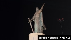 Sa inauguracije spomenika knezu Lazaru u Banjaluci, 28. septembra 2026.