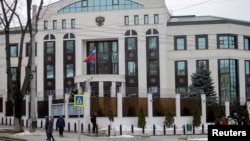 Moldovan officials ordered the Russian Embassy to reduce staff to 25 from more than 80 by August 15. (file photo)