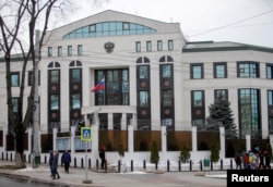 The Russian Embassy in Chisinau