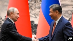 دیدار روسای جمهور چین و روسیه