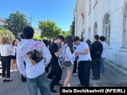 ბოლო ზარი თბილისის ერთ-ერთ სკოლაში, 2026 წლის მაისი.
