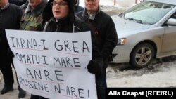 Protestul PAS la sediul ANRE