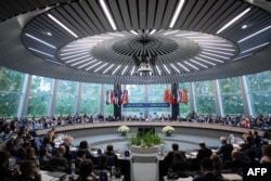 Відкриття 133-ої сесії Комітету міністрів у Європейській раді в Страсбурзі,. 17 травня 2024 року
