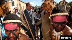 Bivši francuski predsjednik Žak Širak u posjeti Novoj Kaledoniji