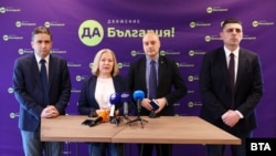 Божидар Божанов, Надежда Йорданова, Атанас Славов и Ивайло Мирчев от "Да, България", 8 януари 2026 г.