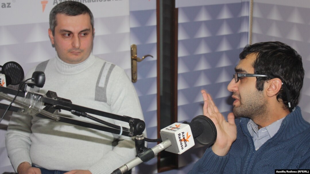soldan sağa: Ramil Qafarov və Əli Novruzov