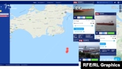 За даними Marine Traffic три великі танкери з мальтійськими прапорами майже непорушно стоять у нейтральних водах Чорного моря