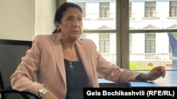 ფოტო არქივიდან. სალომე ზურაბიშვილი