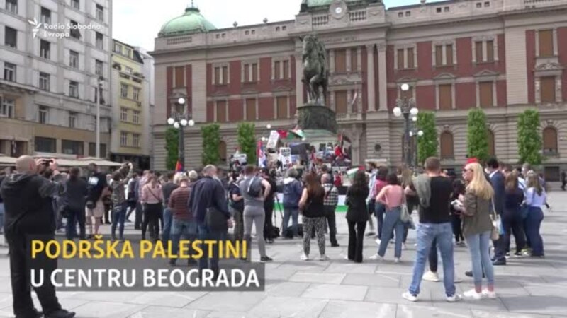 Protest Palestinaca u Beogradu