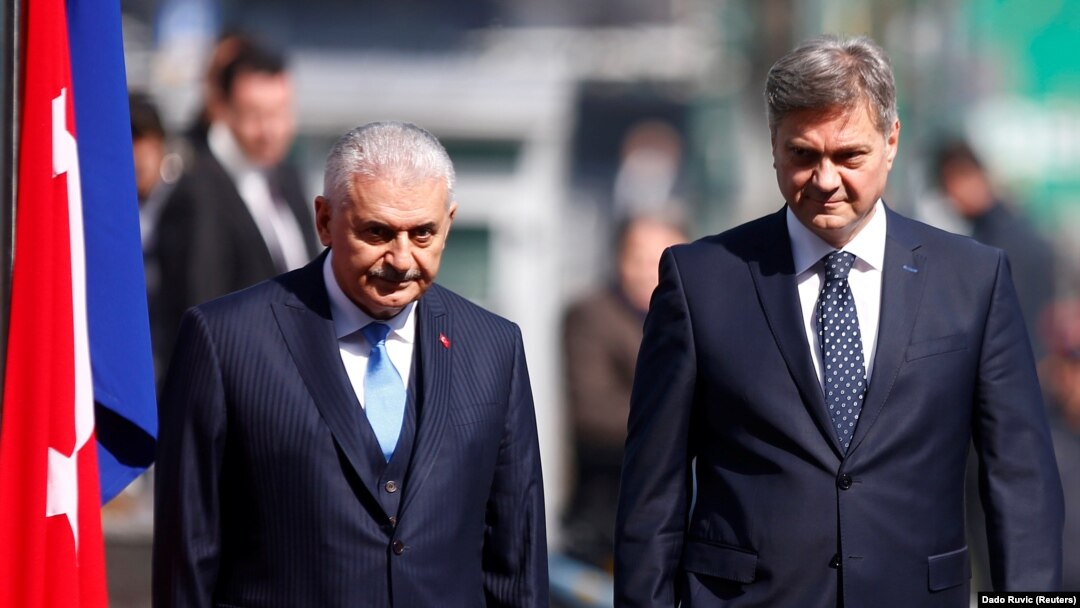 Binali Yildirim i Denis Zvizdić