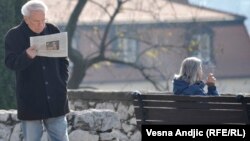 Najave povećanja plata i penzija kao najava izbora: Penzioneri na Kalemegdanu