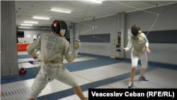 Трэнаваньне фэхтавальнікаў