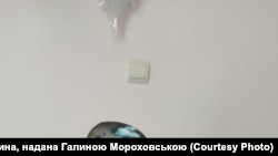 Донька Галини Мороховської Наталія у лікарні Маріуполя