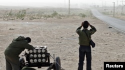 Паўстанцы абараняюць Брэгу