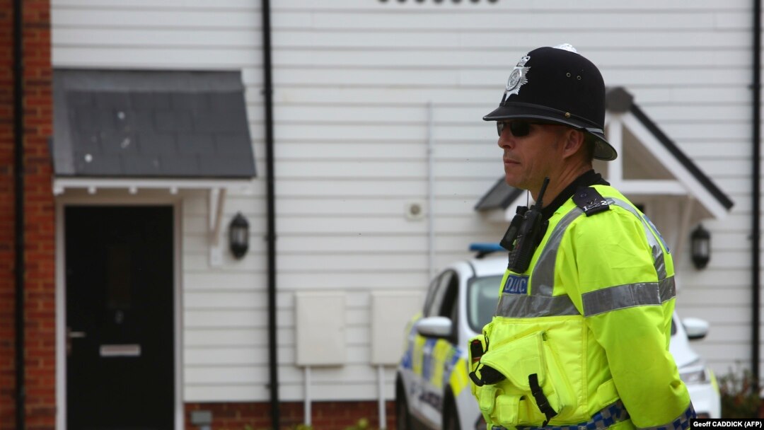 Policija u Amesburyju na jugu Velike Britanije