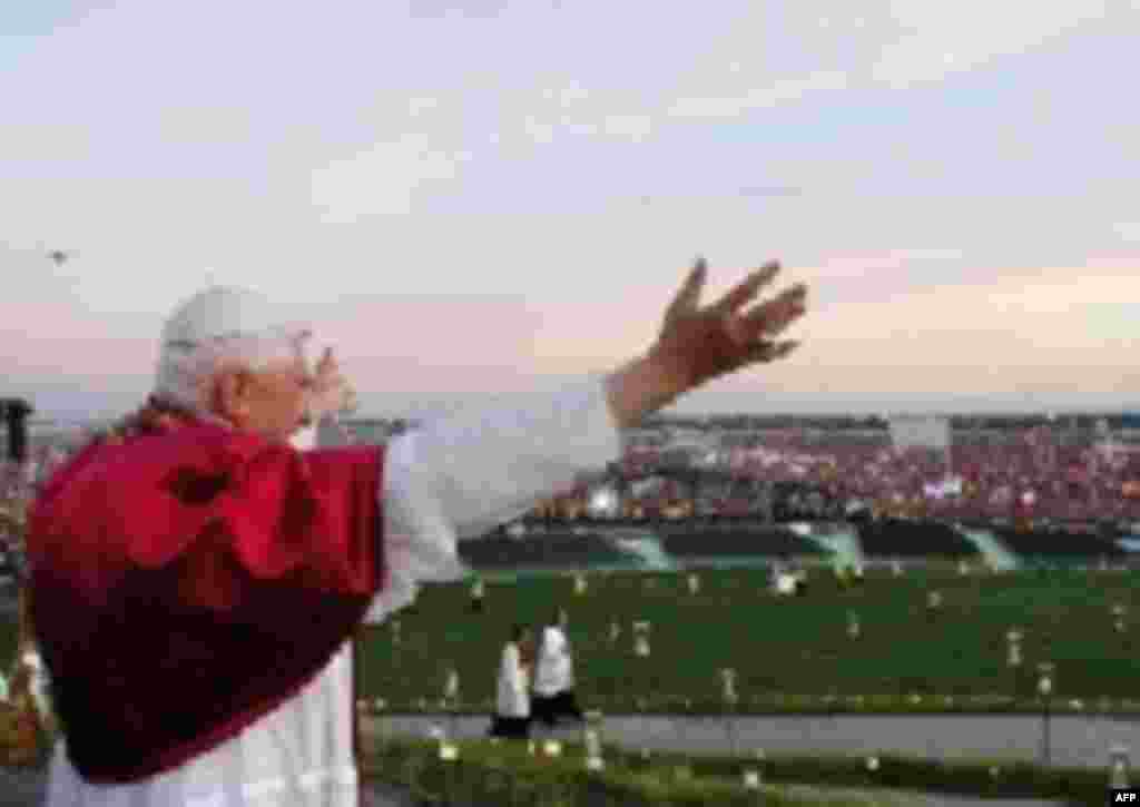 Папа Бенедикт в Германии. 20 августа 2005 г.