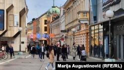 Jedna od ulica u Banjaluci, 19. mart 2025.