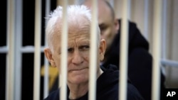 Vyasna is headed by Ales Byalyatski, Belarus's top human rights advocate and one of the winners of the 2022 Nobel Peace Prize. Rights groups and Western governments have demanded his release from prison.