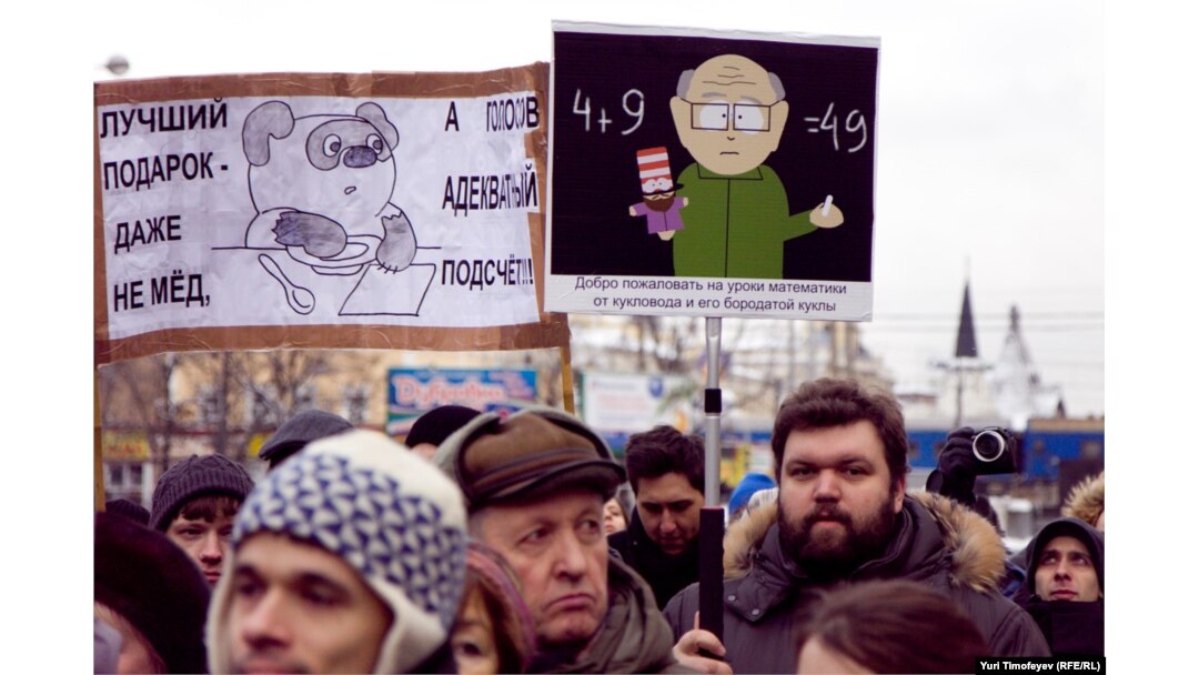 The Best Russian Protest Signs