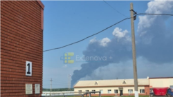 Последствия удара БПЛА по Башкортостану