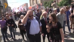 Геннадий Гудков на марше "За вашу и нашу свободу"