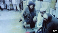 An image taken from the Pakistani flogging video