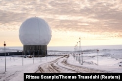 America’s Pituffik Space Base in Greenland, photographed in October 2023. The base was formerly known as the Thule Air Base.