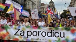 Prajd protestna šetnja do Vlade Srbije, 6. septembar 2015