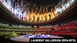 Олімпіада-2020: церемонія відкриття Ігор у Токіо (фоторепортаж)